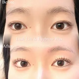 《期間限定🌟撮影モデル》トータル垢抜け🎀🍯ラッシュリフト&眉毛Wax🍯🎀【平日16時まで限定】
