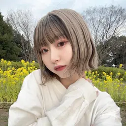 💙ダメージ94%カット💙カット➕ブリーチ有ダブルカラー➕髪質改善トリートメント⭐️❤️‍🔥