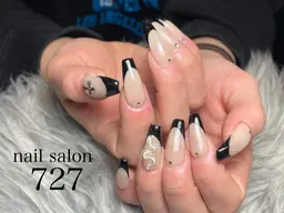 フレンチ💅ベースカラー込