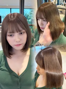 月火土日のみ🧡ブリーチリタッチ➕オンカラー🧡当サロン開発のシャンプー・トリートメントでサラサラツヤ髪🧡