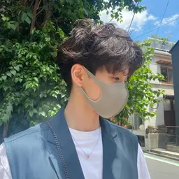 👑人気No.1👑　men's parm ＋ cut