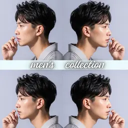 【💈メンズ限定クポーン💈】高品質スパイラルパーマ➕似合せメンズセット