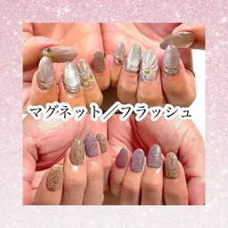 《ハンド》マグネットネイル〈オフなし〉minimo限定価格🩶
