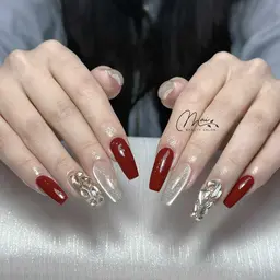 [モデルさん募集] ◆チップ長さ出し10本◆シンプルデザイン