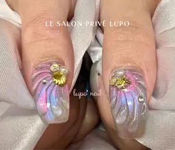 ハンドネイル デザイン持ち込み(オフあり)150分以内で出来るとこまで。スカルプは別途料金となります。