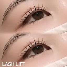 人気NO.3✨️【まつげパーマ＋アイブロウ🩵🫧】パリジェンヌorラッシュリフト×眉毛WAX(メイク込み)【指名料込】