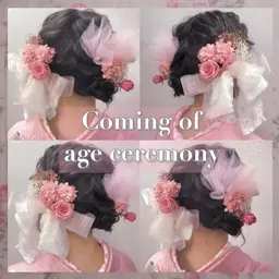 🩰振袖着付け🧴