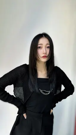 梅雨対策☔️髪質改善コスメストレート+カット【巻けるストレートヘア】