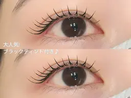 【上まつげパーマ＋ブラックティント＋コーティング仕上げ♪】