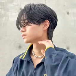 💥minimo限定価格💥横の膨らみ気になる方へ→ダウンパーマ+メンズカット+シャンプー