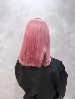 ダブルカラー(ケアブリーチ+カラー)🍒