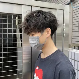 【次回予約限定】メンズカット＋パーマ+トリートメント