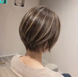 カット＋ダブルカラー(ハイライト)