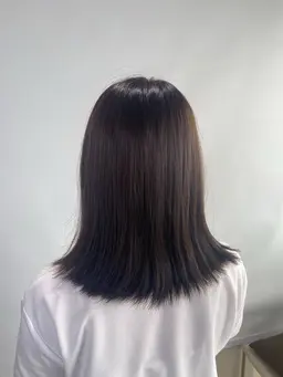 【当日予約🉑】🫧人気No1🫧似合わせカット+艶カラー+3stepトリートメント（髪質改善/ワンカラー/艶髪/ボブ）