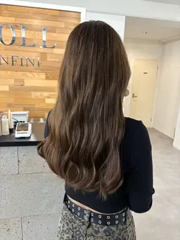 ブリーチなしワンカラー➕サラサラトリートメント🫧ྀི