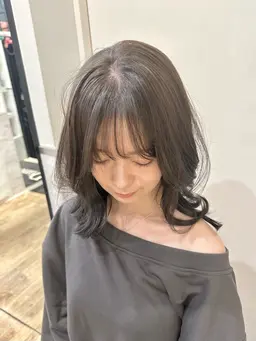 『19時​〜​限定🌺』うる艶ケアカラー＋高級保湿トリートメント