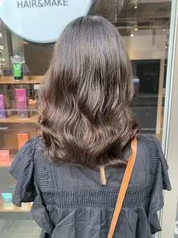 カット＋巻き髪風デジタルパーマ