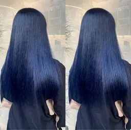 【圧倒的艶✨🧊寒色ハイトーン】ケアブリーチ💎+ダメージレスケアカラー🎨+2stepトリートメント🫧