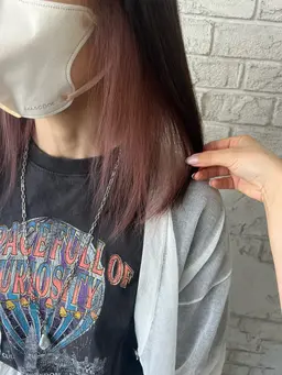 🎟ブリーチ＋インナーカラーx2stepトリートメント【池袋/池袋東口】¥15,400