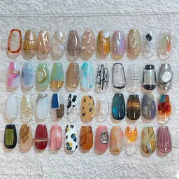 選べるニュアンスネイル4本　オフ無し