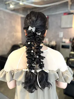 ツイン系ヘアセット🎀🎀【結婚式やライブ参戦にぜひ！】