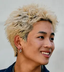 【3.4月速報土日限定men's💫🧑‍🎤】ブリーチ➕パーマ