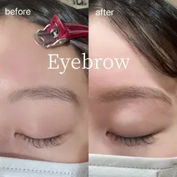 【垢抜け眉✨】眉毛ワックス¥3,700(間引き、メイク込)