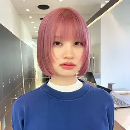 前回ブリーチして1ヶ月半以内の方限定✨メンテナンスカット＋ブリーチリタッチ＋全体カラー＋トリートメント