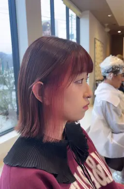 インナーカラーorフェイスフレーミング➕トリートメント