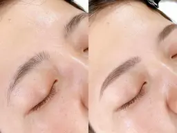 レディース眉毛ワックス＋メイク