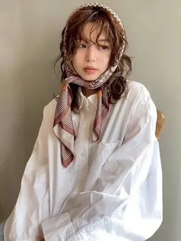 《人気のくすみカラー🫧》ワンカラー + カット