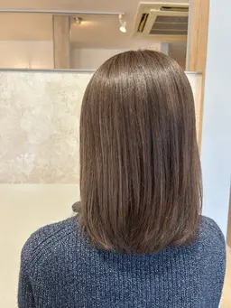 カット+髪質改善カラー