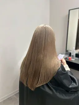 【ハイトーンにするなら！👱🏻‍♀️🪞💞】ブリーチありダブルカラー＋炭酸Spa＋オリジナルトリートメント