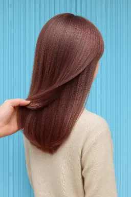 透明感ツヤカラー｜カラー＋カット＋髪質改善Tr　¥10,000上品なニュアンスで綺麗に見える色作り