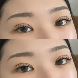 美眉スタイリング×フラットラッシュ120本