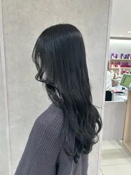 韓国ヘアになりたい方♡レイヤーカット＋ワンカラー＋クイックトリートメント