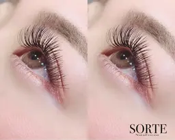 モチ&ボリューム◎ダブルフラットラッシュ80束（160本）！※再来様は＋1000円