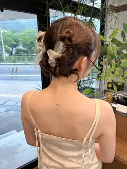 🎀 ヘアセット