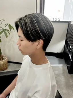 メンズポイントホイルハイライト⚡️⚡️