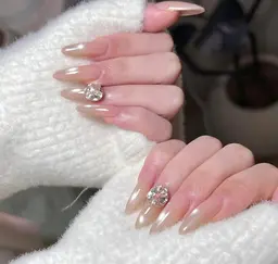 【チップ長さ出し】感謝価格✨うるうるマグネット&フラッシュ(パーツ2個付き)