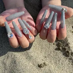 スカルプ*チップ💅 ワンカラーorラメグラ