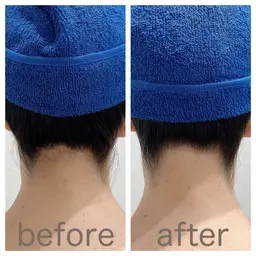 【本格シェービング】和装深剃り襟足シェービング【ブライダル・卒業式・成人式に◎】