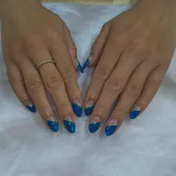 ☁️オフなし　フレンチ(ラメライン)☁️