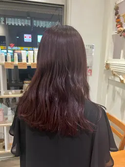 💫暖色艶カラー+ケアトリートメント☘️+炭酸泉マイクロバブルクレンジング🫧（marbb）付き