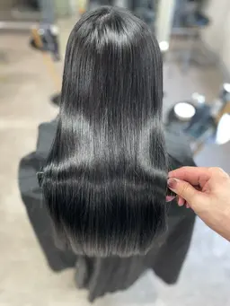 【ブリーチしてても長持ち】ブリーチで落とせる黒＋高保湿トリートメント/暗染め/黒染め/韓国ヘア/髪質改善/メンズok暖色