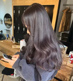 【頭皮に優しい🌿】オーガニックカラー＋７種トリートメント付き