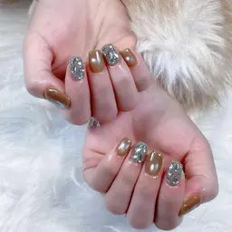 【自爪】4本アート・パーツつけ放題