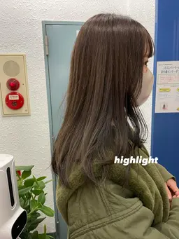 透明感UP!!!!!!🌿ハイライトカラー🌿