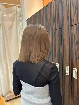 美髪酸性ストレート✨