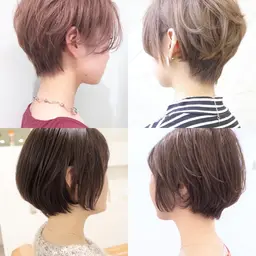 [ショート、ショートボブにしたい方]スタイルはモデル様のご希望可能です